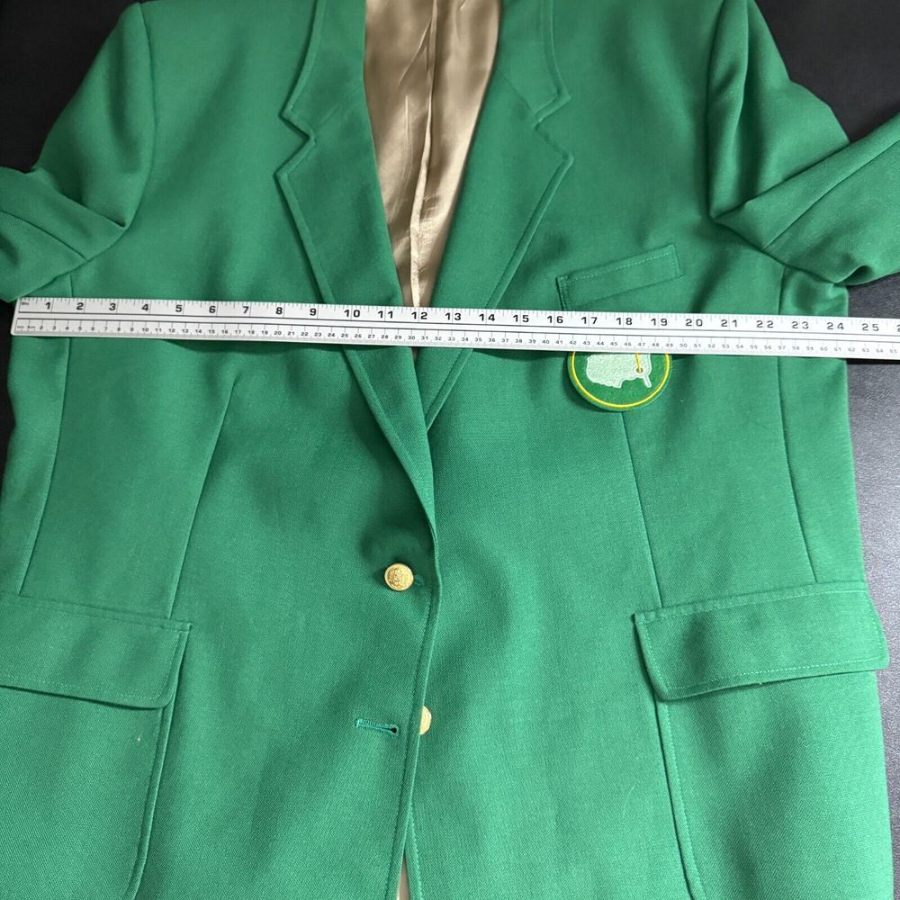 Lady Harwick Masters Womens‎ Jacket Blazer Sport Coat 24 Replica Green Augusta - Picture 7 of 12